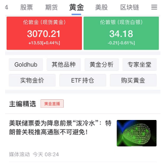 投资黄金为什么选新浪财经？五大核心优势带你抢占黄金先机！